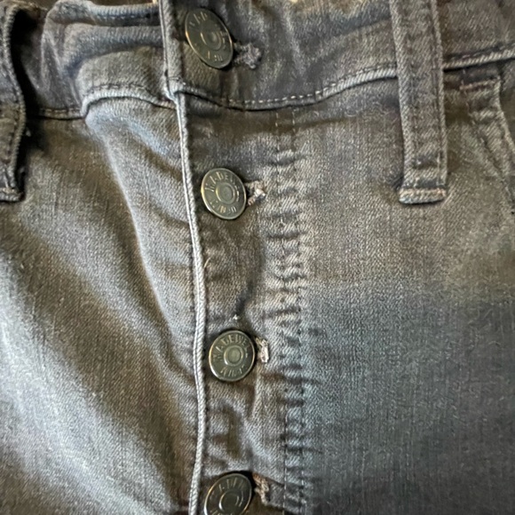 Madewell Charcoal Skinny Jeans size 30 - Picture 5 of 7